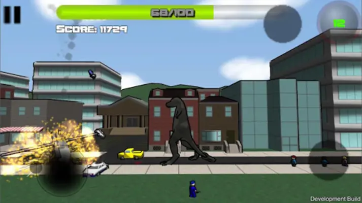 Attack of the Giant Mutant Liz android App screenshot 0