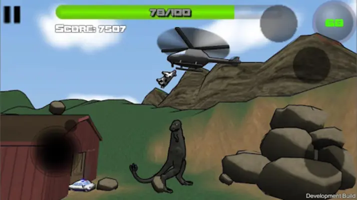 Attack of the Giant Mutant Liz android App screenshot 5